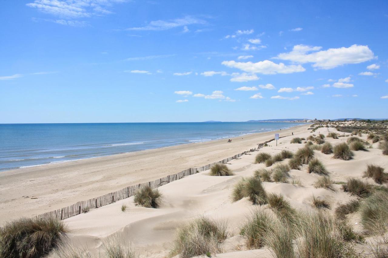 South-Of-France T2 Neuf Haut De Gamme, Climatise, Parking Gratuit, 2Eme Ligne Balcon Carnon-Plage Eksteriør bilde